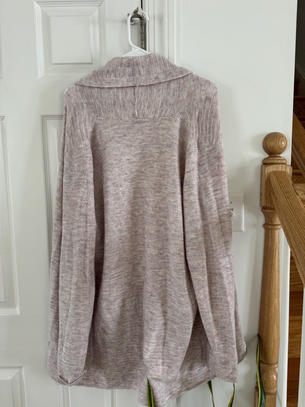 Lucky Brand Open-Front Cardigan in Dusty Rose - Picture 3 of 3